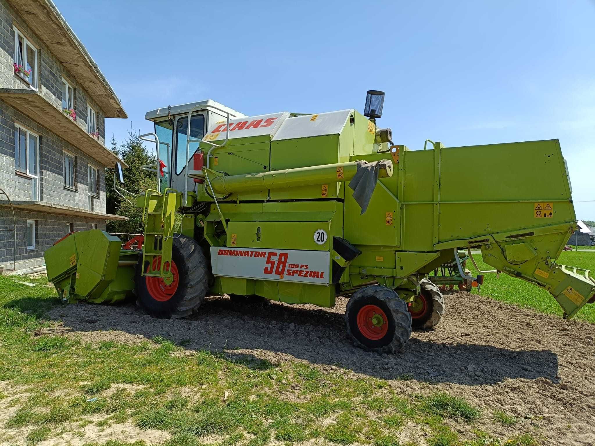 Kombajn Claas Dominator 58