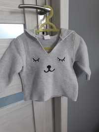 Sweterek niemowlęcy H&M rozmiar 68