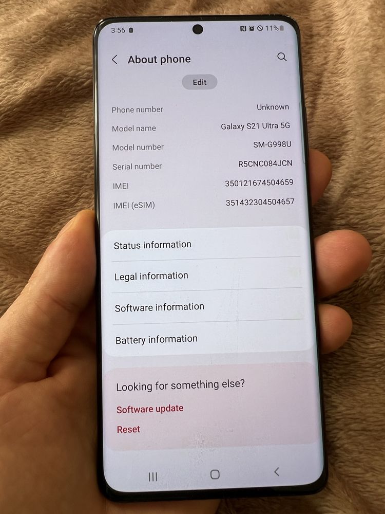 Samsung s21 ultra 128gb