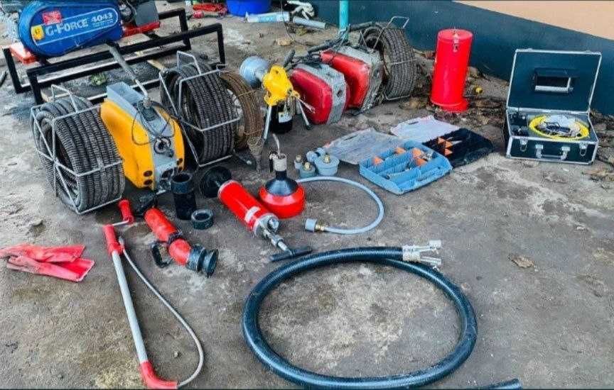 Прочистка канализации • Гидродинамическая Чистка труб, сантехники