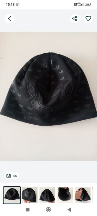 Czapka adidas męska nowa wiosna jesien