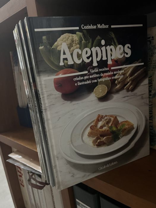 Livros Culinaria (10) da coleção “Cozinhar Melhor”