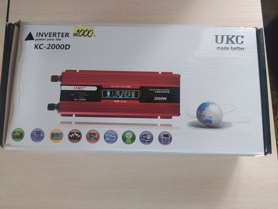 Продам інвертор12-220в, 2000 ват