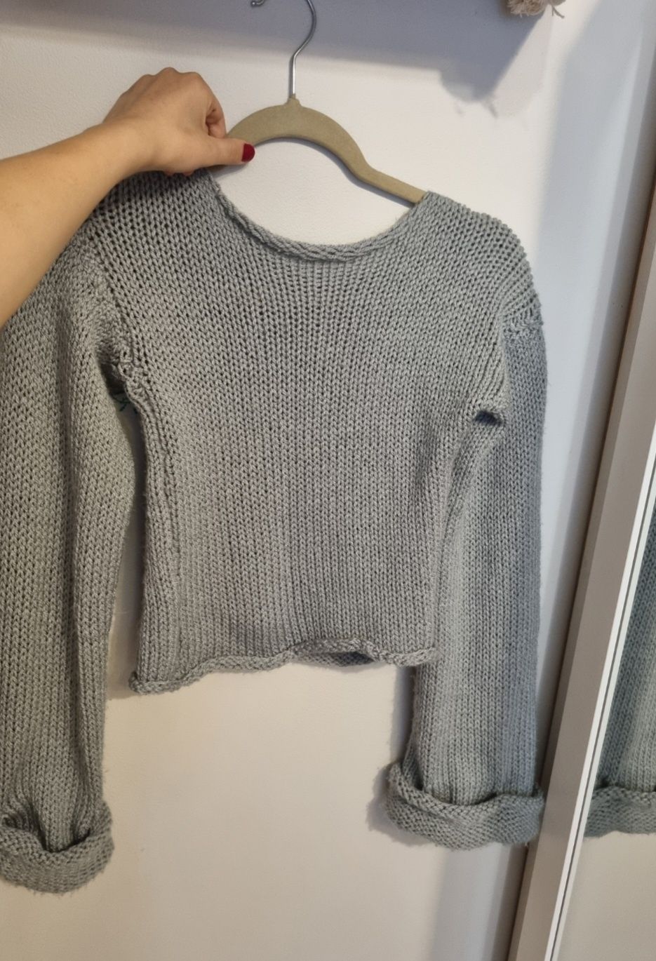 Sweter handmade nowy możliwe inne kolory