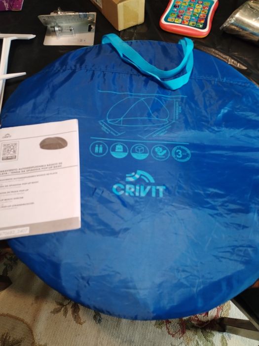 Tenda de praia Pop-Up Crivit (LIDL)