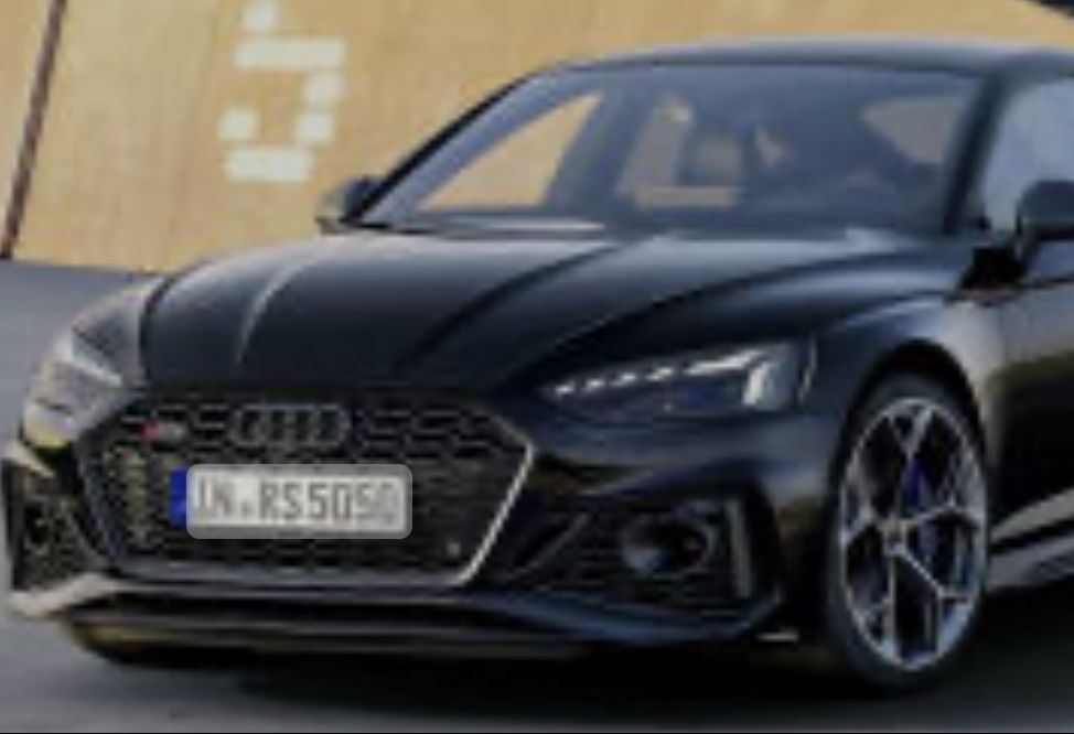 Drzwi lewe czarne AUDI RS5 8W przednie przód tyl tylne Do ZAŁOŻENIA