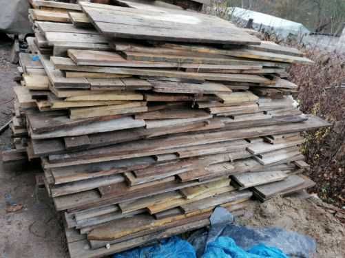 Deski szalunkowe po budowie