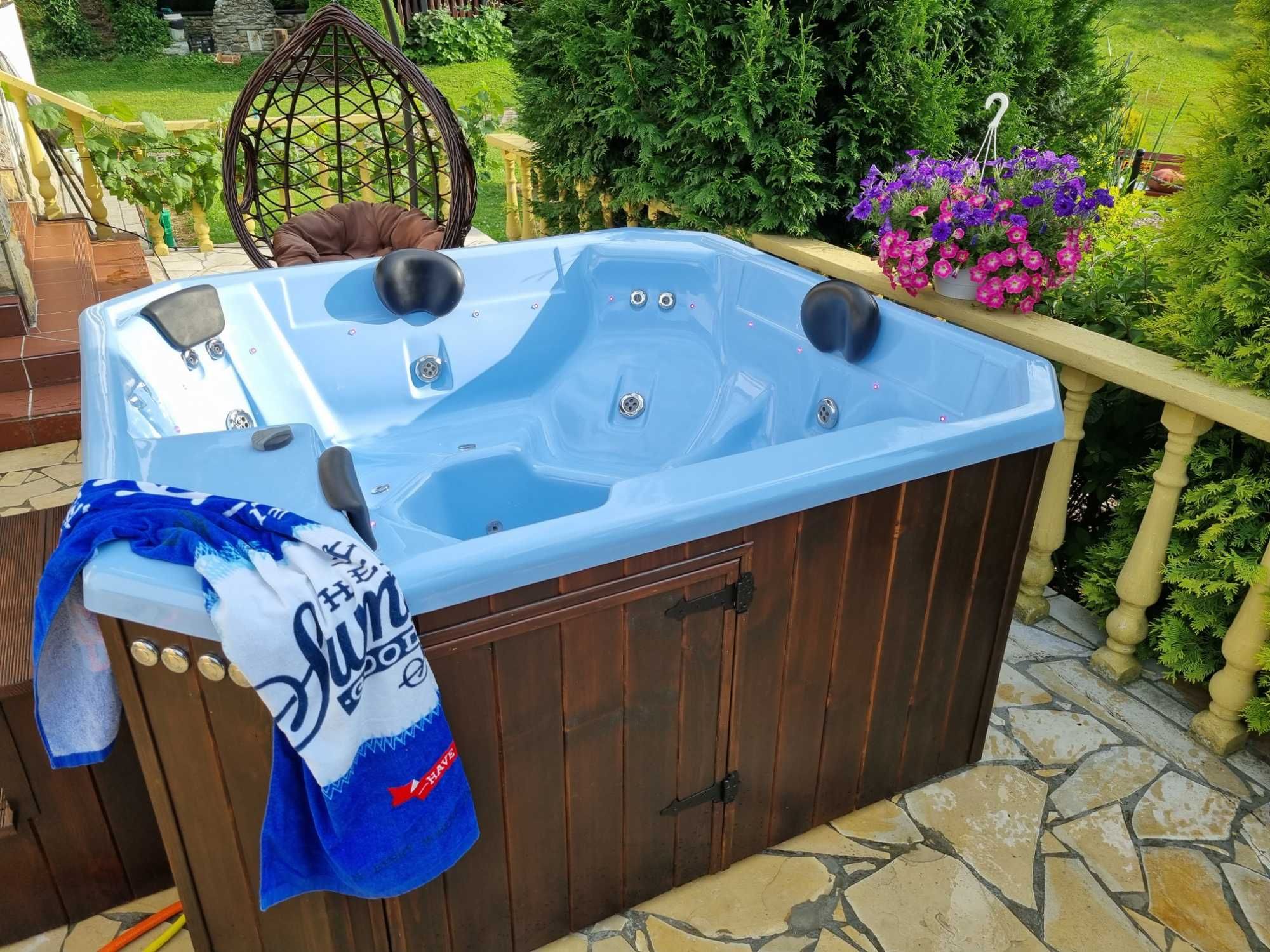 Jacuzzi ogrodowe