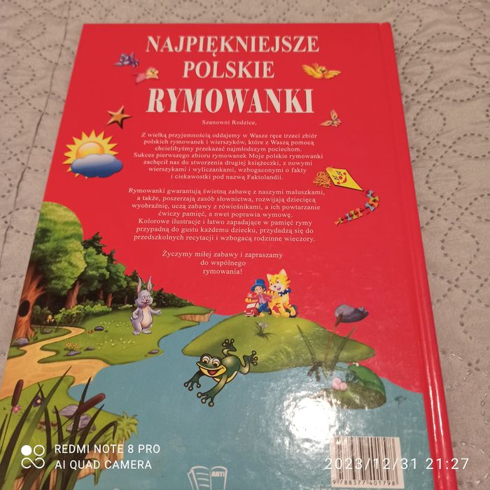 Książka dla dzieci Polskie rymowanki