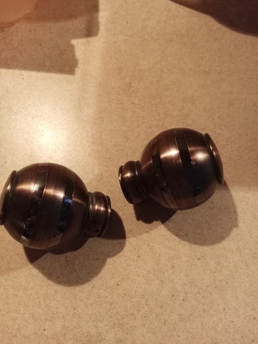 Karnisze- ozdobne zakończenie, drążek kulki+ drążek gratis