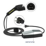 Carregador EV 16A 3.5KWh Carregador veículo elétrico Tipo 1 monofásico