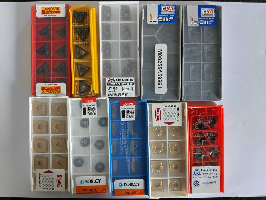 Płytki do głowic frezeskich Nowe APKT ,APMT,BDMT 1604 , 11T308