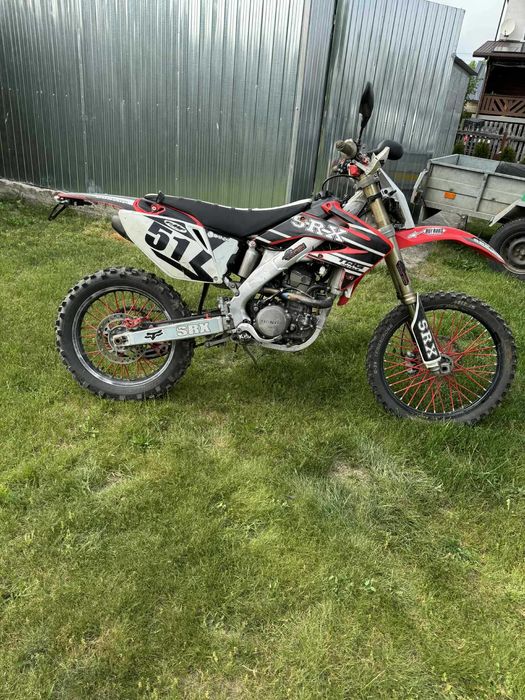 Honda crf 250r homolgacja ważny przegląd oraz oc.