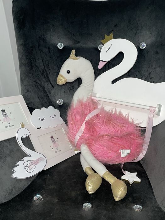 Zestaw do pokoju dziewczynki Ramka Organizer Pluszak