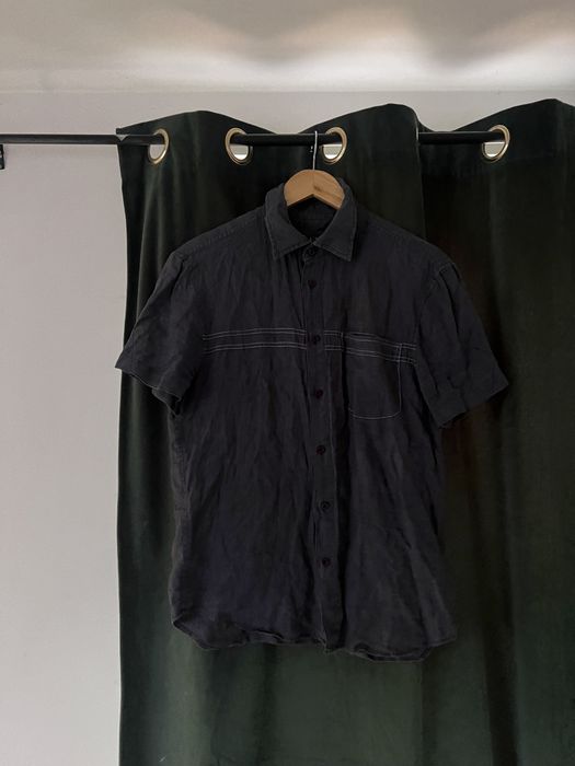 Armani Exchange koszula lniana M męska