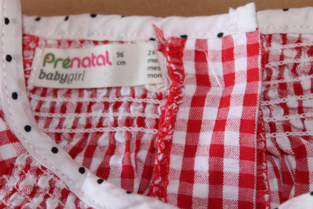 Vestido prénatal 24 meses