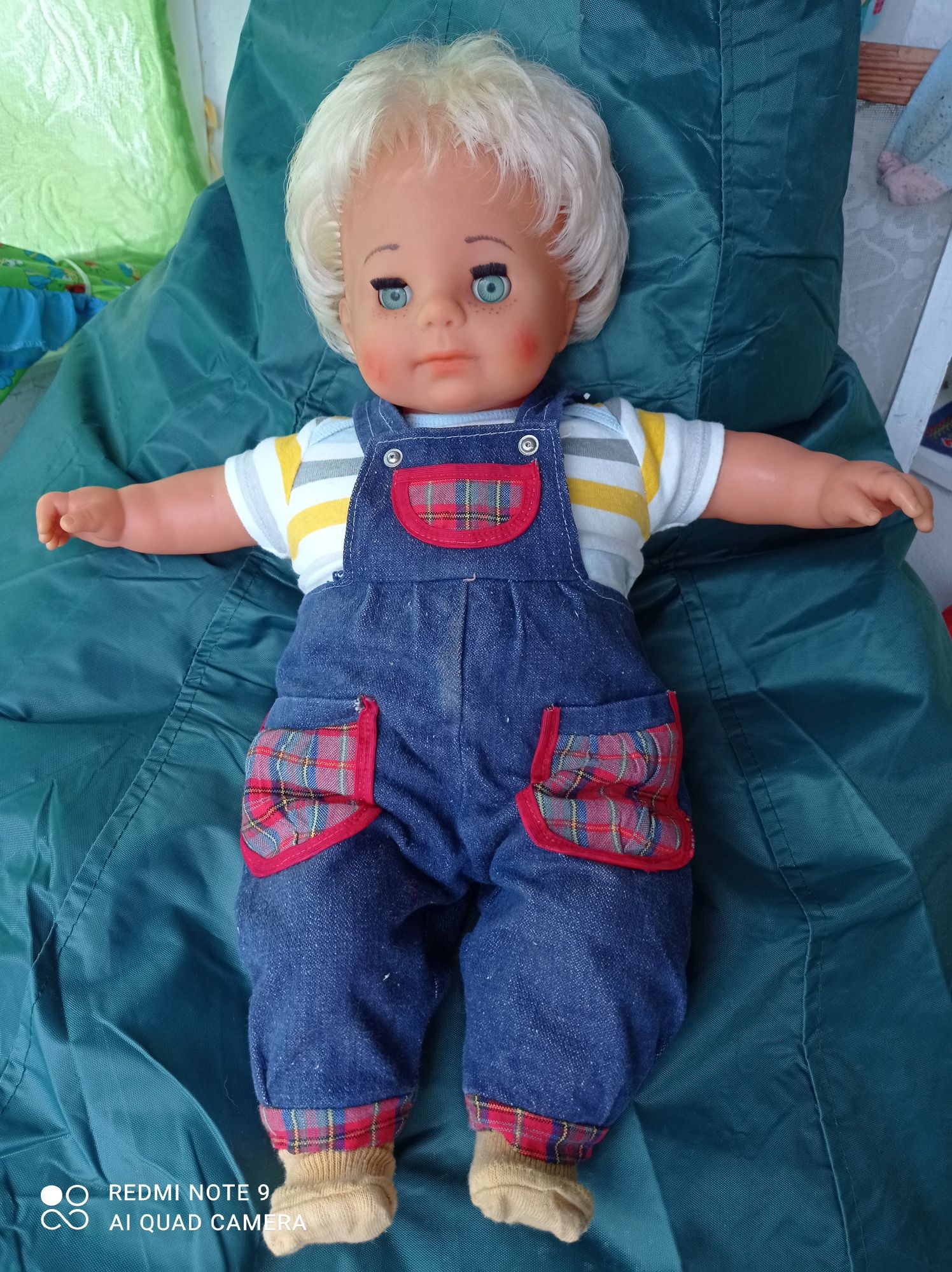 Ооак кукла ГДР большая 50 -55см винтаж