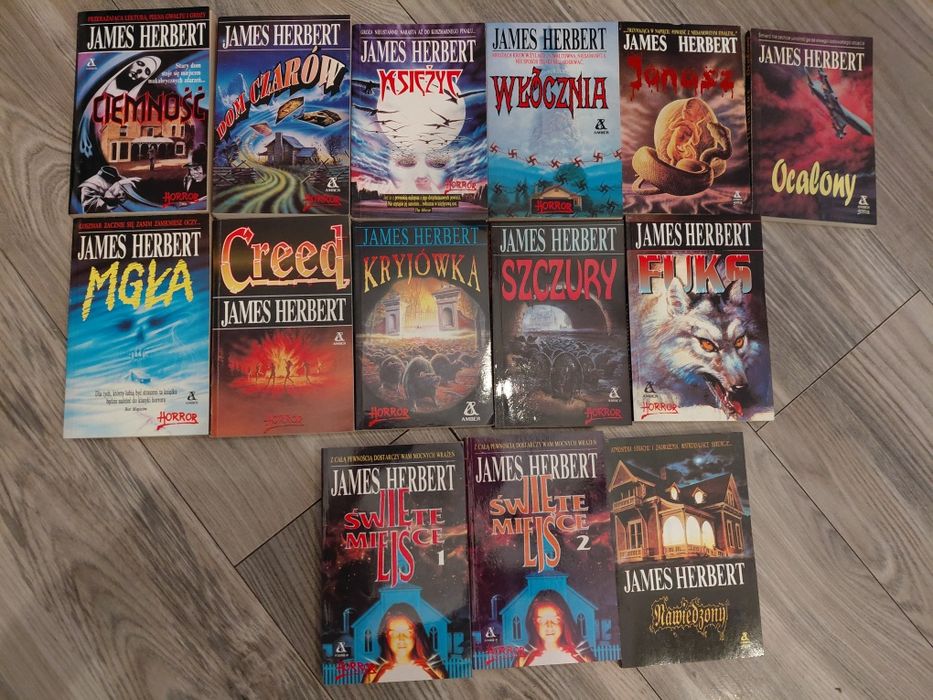 "Horror" zestaw książek