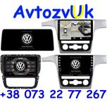 Магнитола PASSAT VW B7 USA Volkswagen Б7 GPS 2 дин CarPlay Android 14