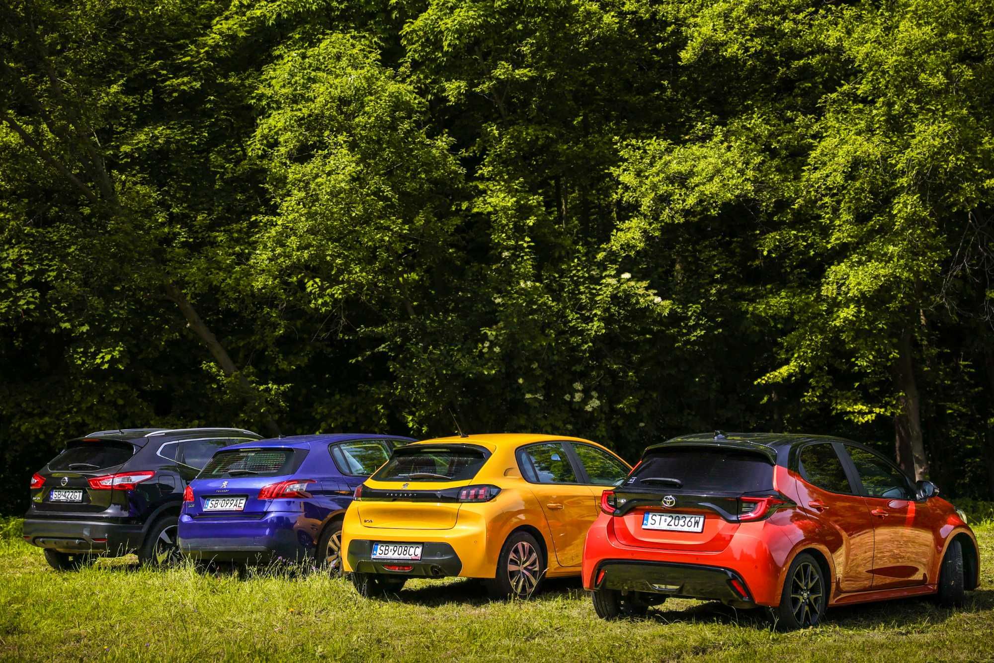 Wynajem auta osobowego toyota yaris peugeot nissan SUV krótko długo