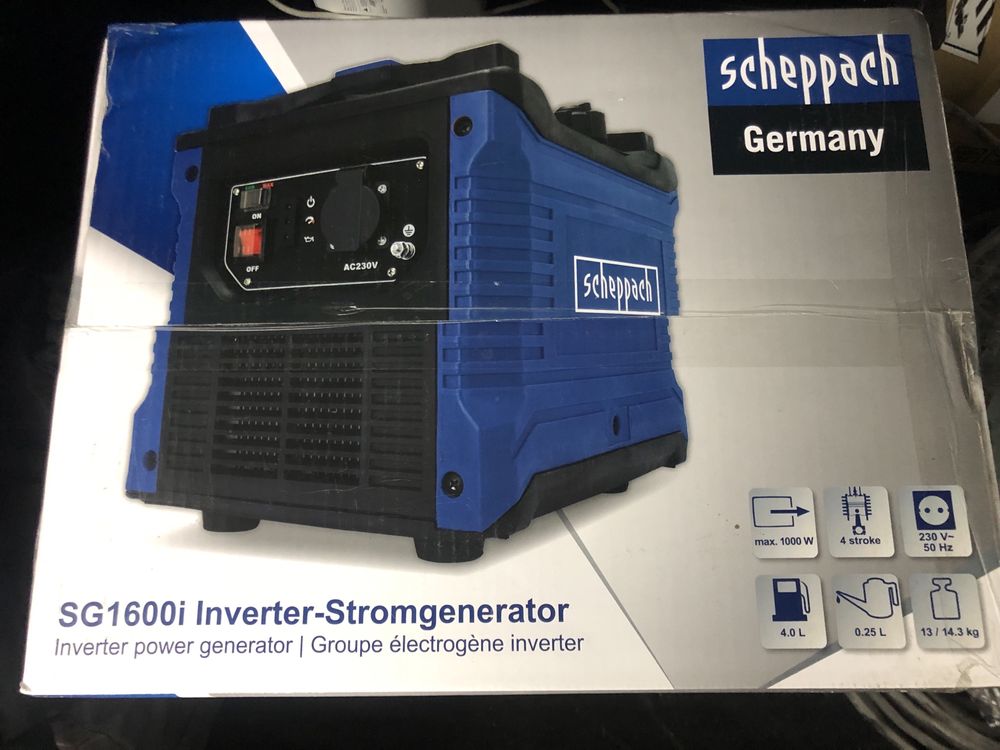 Генератор інверторний Scheppach SG1600i