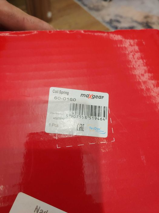 ford focus sprężyny przód komplet 2 szt.