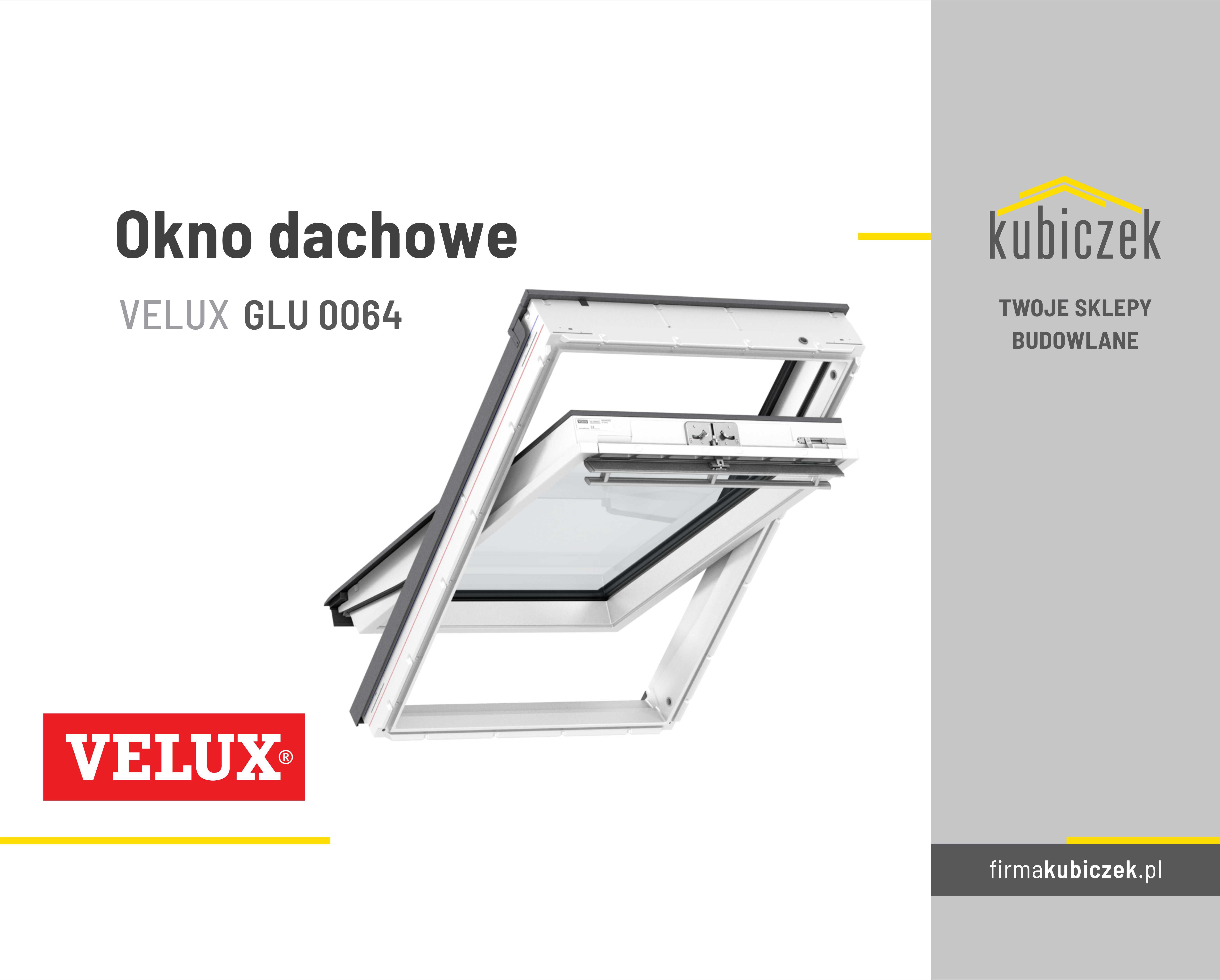 Okno dachowe - VELUX GLU 78x118cm - poliuretanowe - lepsze niż PCV!