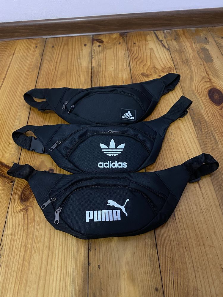 Чоловіча бананка , сумка Puma Adidas