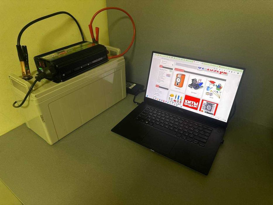 Преобразователь напряжения  12V-220V 3200W|Инвертор|С UPS 15А|ИБП|