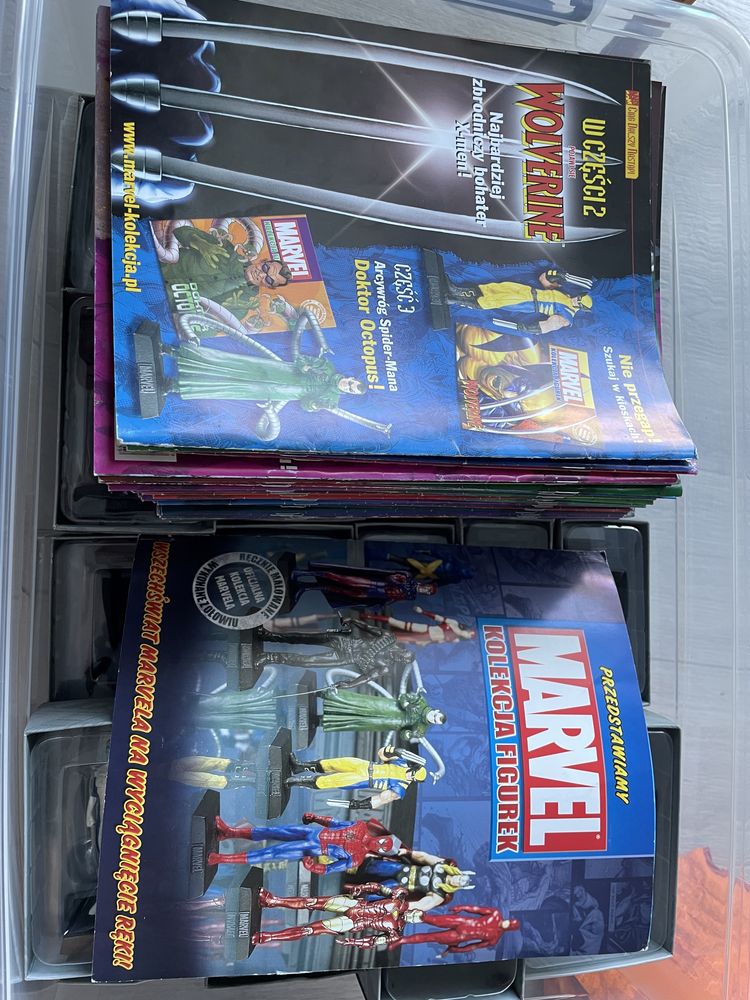 Pełna limitowana kolekcja ołowianych Figurek Marvela