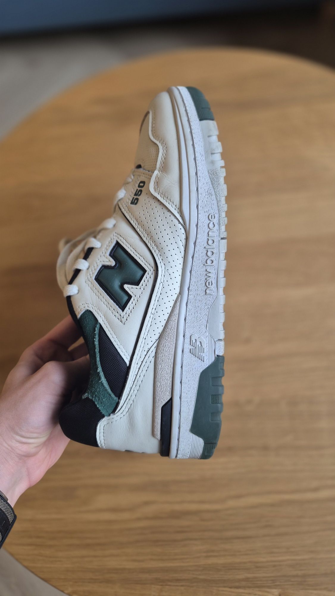 New balance 550 zielone
