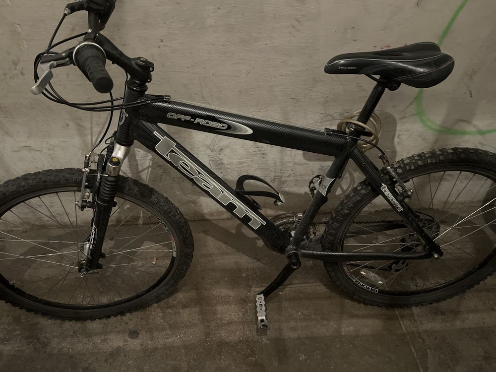 Bicicleta amortecedor frontal Team