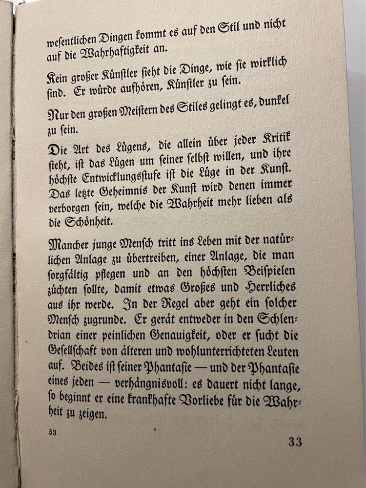 Lehren und Spruche von Oscar Wilde