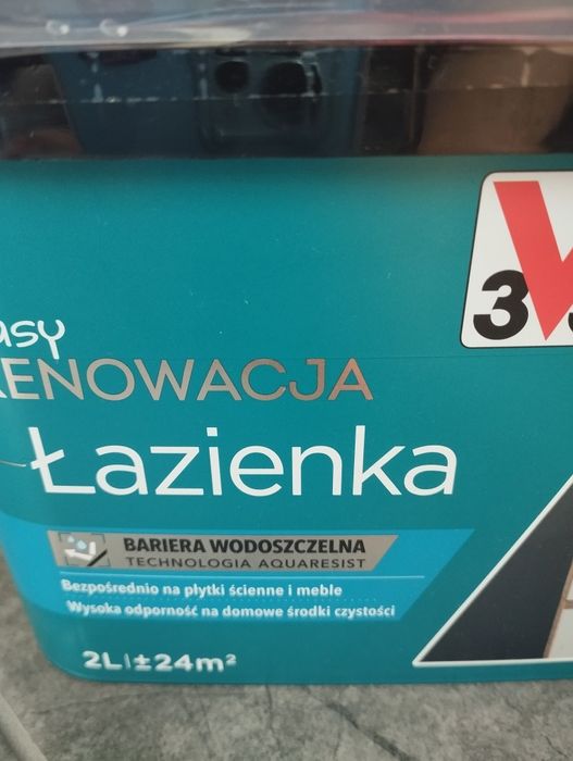 Easy renowacja łazienka 2l antracyt Farba renowacyjna do łazienki V33