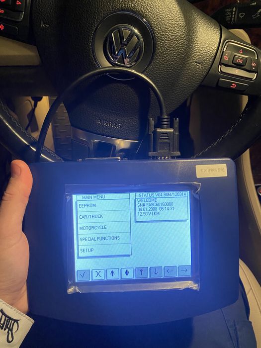 Корегування показів одометра авто