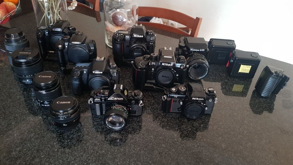 Máquinas fotográficas analógicas