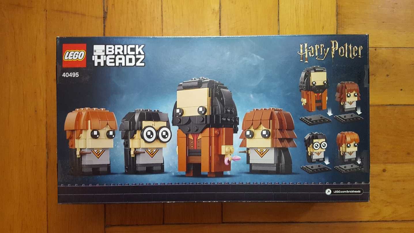 LEGO 40495 BrickHeadz - Harry, Hermiona, Ron i Hagrid NOWE Wrocław