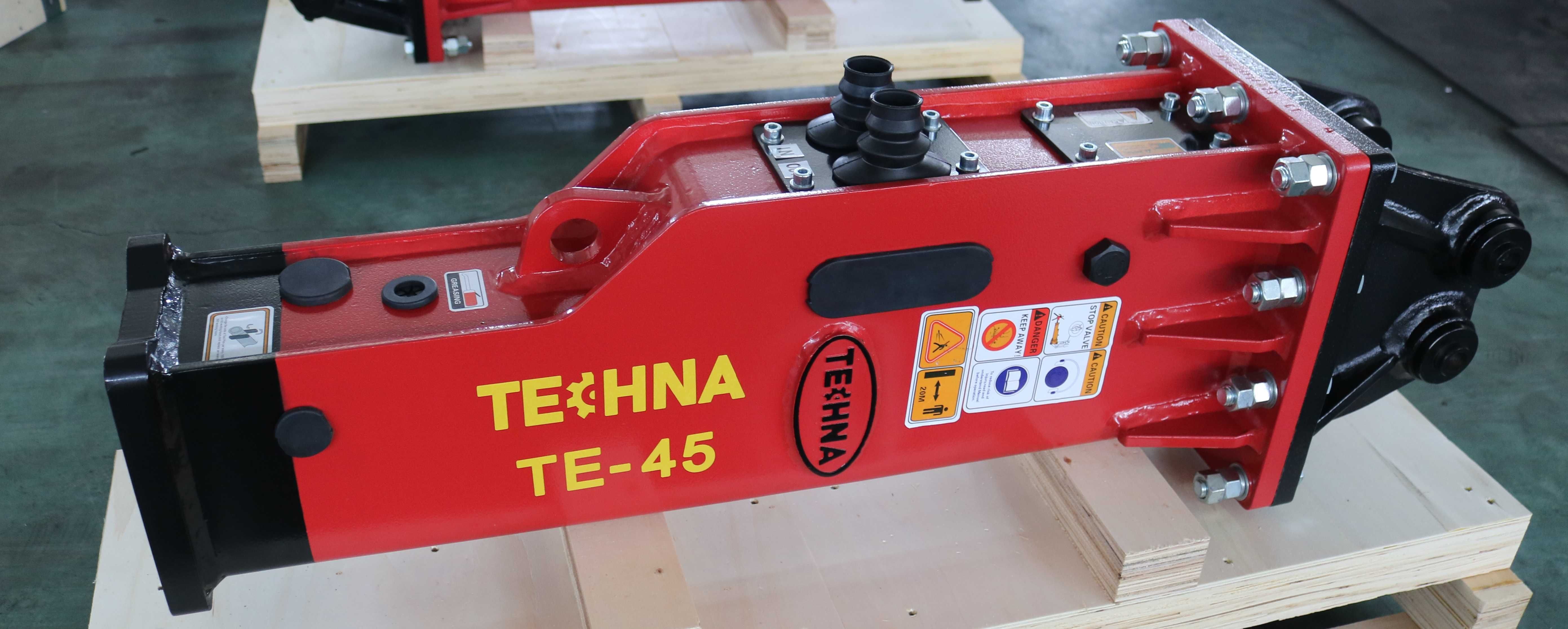 Młot hydrauliczny MINIkoparki ton Techna TE-45 125 kg  CAT 301.6 301.8
