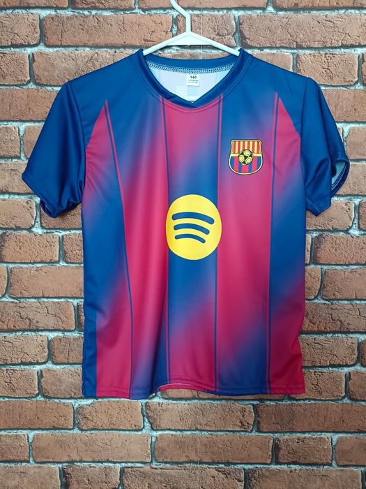 Koszulka piłkarska dziecięca FC Barcelona Lewandowski rozm. 140