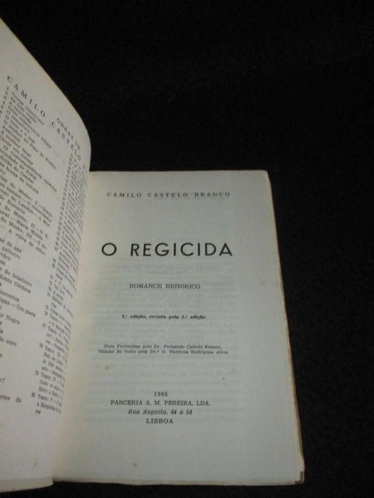 Livros Obras de Camilo Castelo Branco Colecção Parceria A. M. Pereira