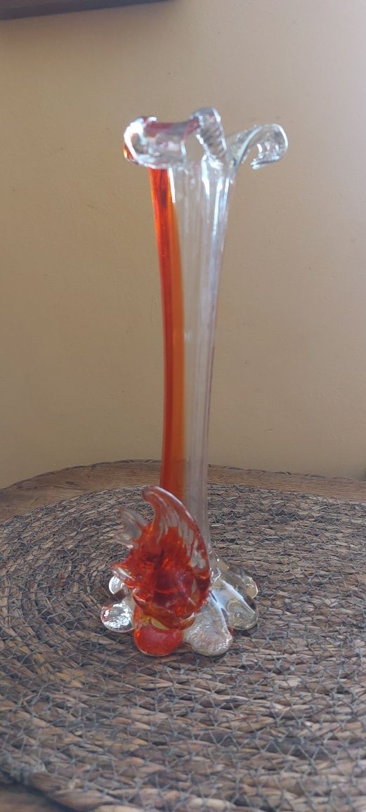 Wazon Murano Fish, Ryba, PRL