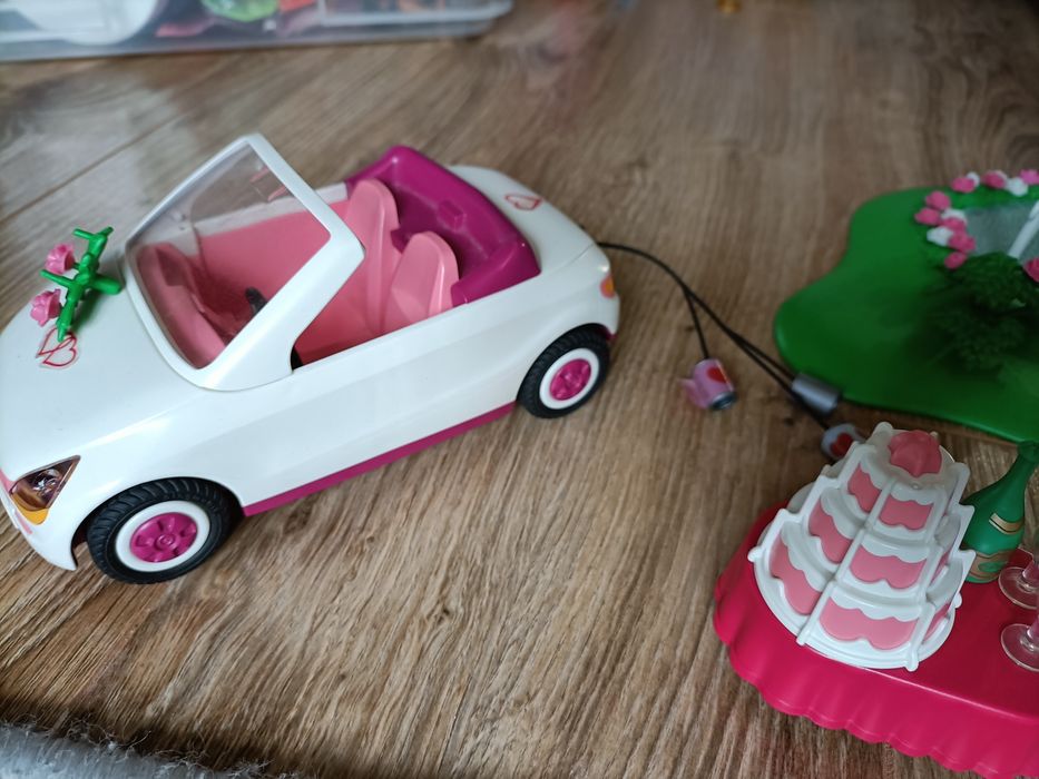 Zestaw Playmobil auto wesele para mloda
