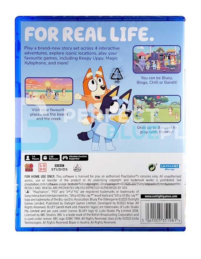 Bluey The Videogame / Gra PS5 / Sklep z grami / Warszawa / CH. Land