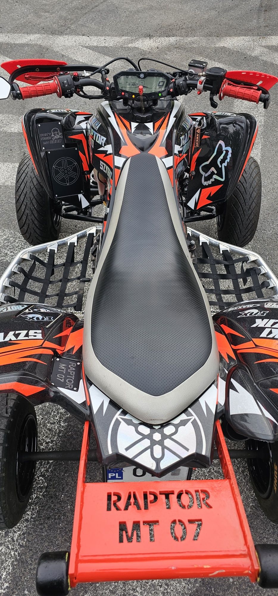 Yamaha raptor 700r swap MT07