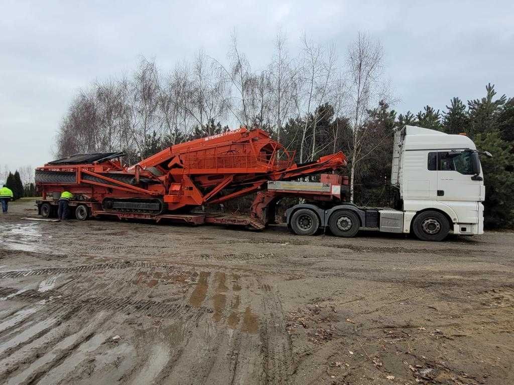 Transport maszyn budowlanych i rolniczych