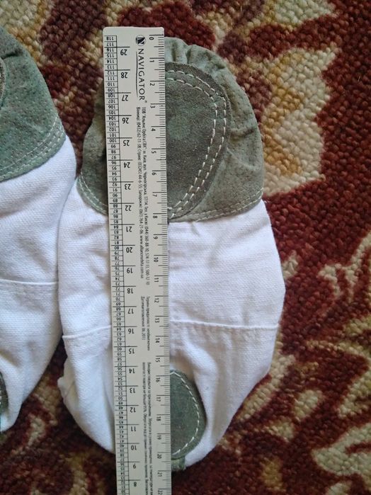 Балетки для танців, гімнастики 21-23см