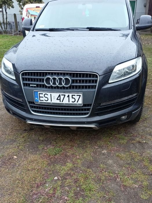 Pas przedni kompletny Audi Q7 4L Chłodnice wiatraki LZ7L Czesci okazja