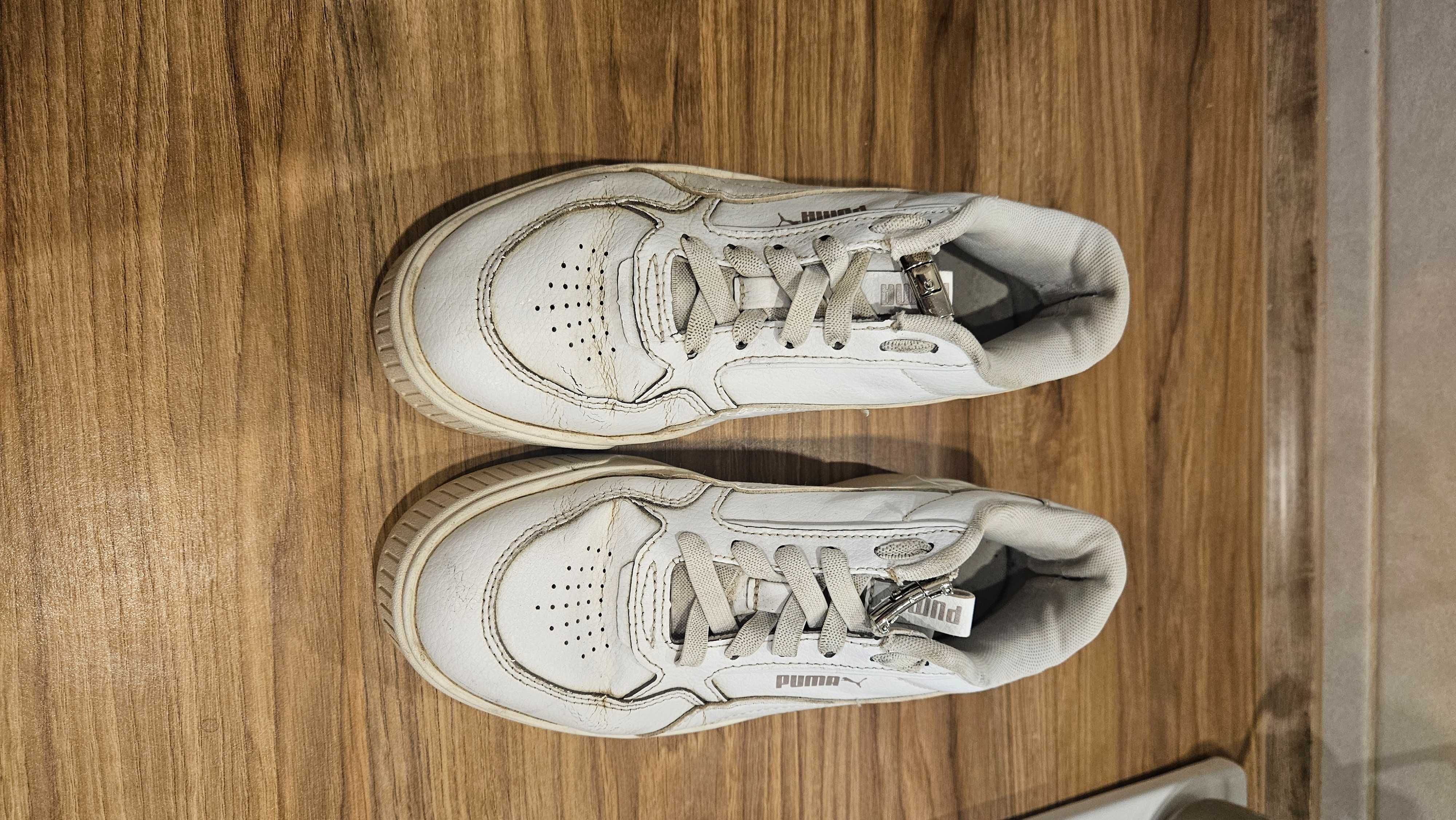 Buty biale 37 na podworko