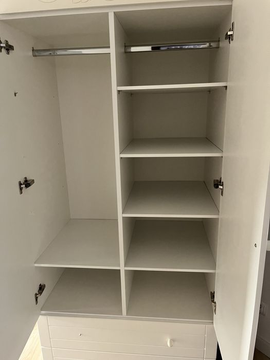 Meblik Bianco Fiori duza szafa