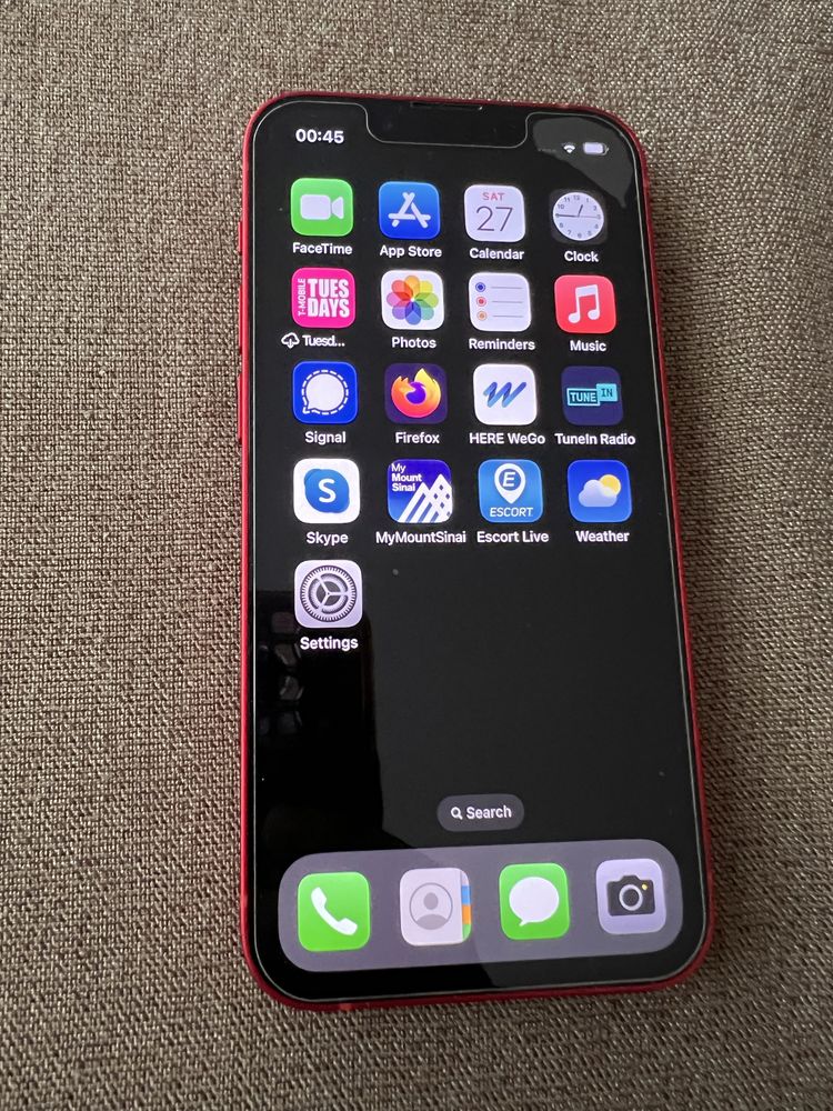 Iphone 13 mini  RED  256 gb